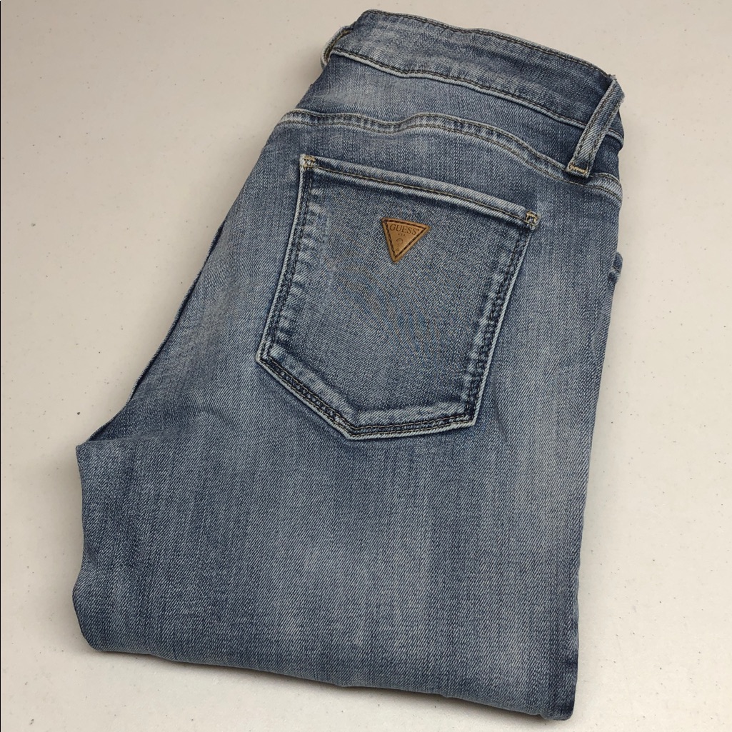 Guess Los Angeles Sexy Curve Skinny Jeans 28x30